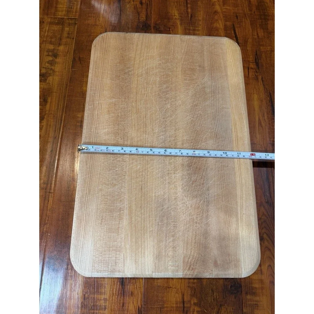 John Boos Block 18x12x1.25” Reversible Wood Cutting Board - Solid & Clean